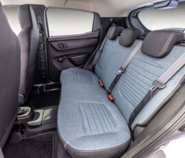 Renault Kwid 2027 interior banco traseiro Renault Kwid 2027 interior banco traseiro