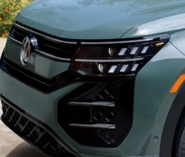 VW Atlas Cross Sport 2027 detalhe dianteira VW Atlas Cross Sport 2027 detalhe dianteira