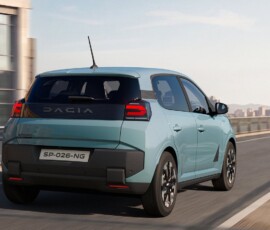 Dacia Spring 2027 traseira Dacia Spring 2027 traseira