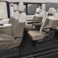 Kia PV7 interior passageiro bancos Kia PV7 interior passageiro bancos