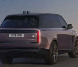 Range Rover Electric 2027 (elétrico) traseira Range Rover Electric 2027 (elétrico) traseira