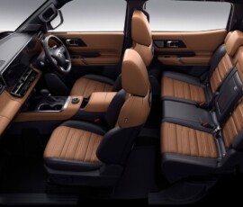 Mitsubishi Pajero 2027 interior bancos Mitsubishi Pajero 2027 interior bancos
