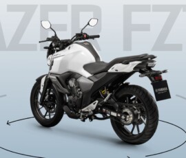 Yamaha Fazer FZ15 2027 branca Yamaha Fazer FZ15 2027 branca
