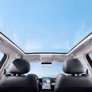 Jaecoo 5 interior teto solar Jaecoo 5 interior teto solar