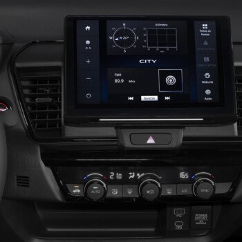 Honda City 2027 interior central multimídia Honda City 2027 interior central multimídia