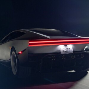 Tesla Roadster traseira Tesla Roadster traseira